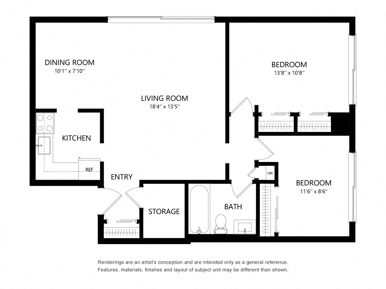 Two bedroom